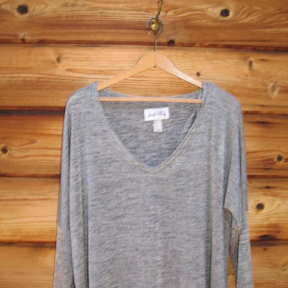 Joseph Ribkoff Grey Tunic Top - Picture 4 of 8